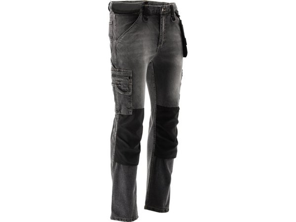 Elastīgas džinsa bikses STRETCH JEANS STEEL GREY, 2XL izmērs YATO YT-79065 - Image 7