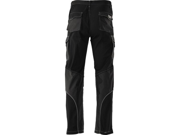 Melnas elastāna darba bikses, XL izmērs YATO YT-79443 - Image 7