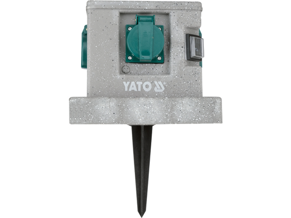 IP44 dārza kontaktligzda 4x230V YATO YT-81272 - Image 6