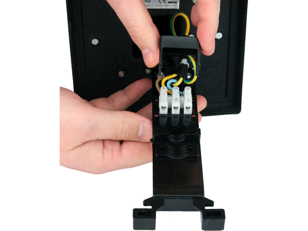 IP44 tērauda dārza staba kontaktligzda 2x230V YATO YT-81276 - Image 7
