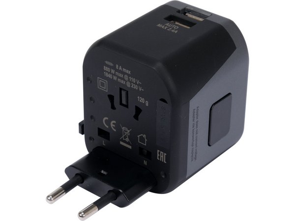 Universāls 2xUSB 12V tīkla adapteris YATO YT-81301 - Image 3