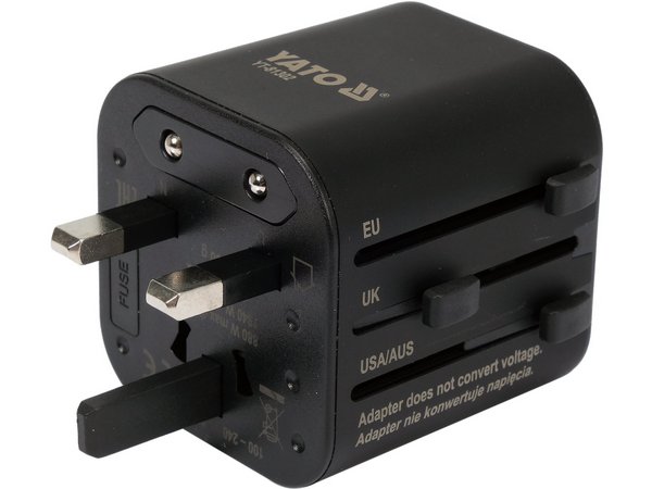 Universāls tīkla adapteris YATO YT-81302 - Image 4