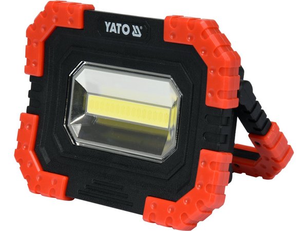Pārnēsājams LED prožektors, 10 W, COB, 680 lm YATO YT-81821