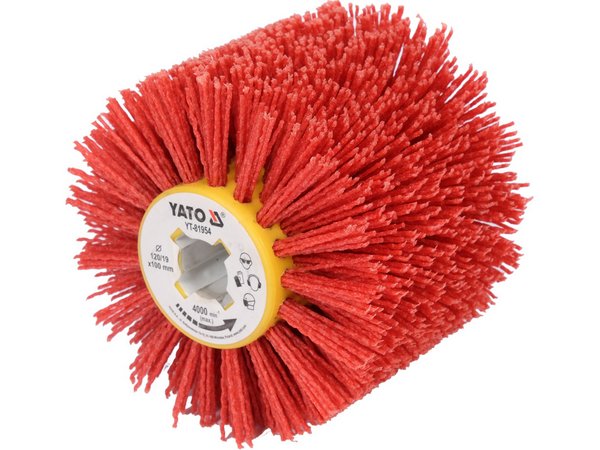 PVC satīna birste 120x100x19mm YATO YT-81954