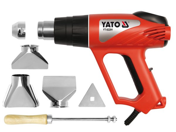 Celtniecības fēns 2000 W, 70–550 °C YATO YT-82291