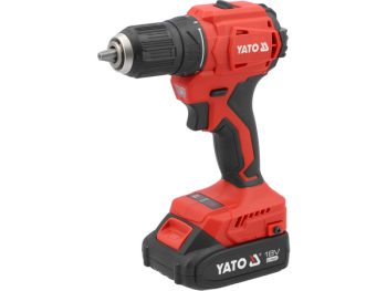 Bezsuku akumulatora urbjmašīna-skrūvgriezis 18V, 45 Nm YATO YT-8277905
