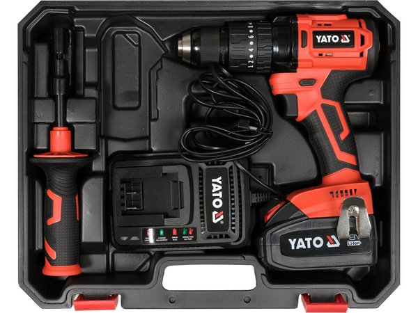 Bezsuku triecienurbjmašīna/skrūvgriezis 18V, 75Nm YATO YT-82790 - Image 6