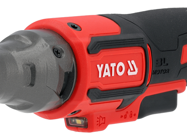 18V AKUMULATORA TRIECIENA SPRŪDRATA UZGRIEŽŅU ATSLĒGA 110 Nm, (bez akumulatora un lādētāja) YATO YT-828033 18V AKUMULATORA TRIECIENA SPRŪDRATA UZGRIEŽŅU ATSLĒGA 110 Nm, (bez akumulatora un lādētāja) YATO YT-828033 - Image 8