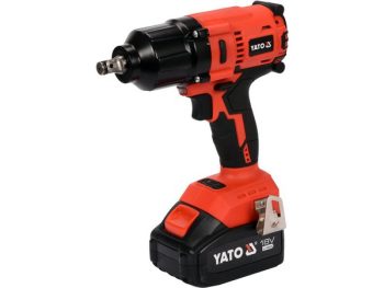 AKUMULATORA TRIECIENUZDGRIEŽNU ATSLĒGA 700Nm 18V AR AKUMULATORU 3.0AH UN LĀDĒTĀJU YATO YT-82806