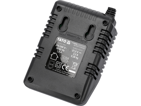 18V AKUMULATORU STANDARTA LADĒTĀJS 18V, 2,2A YATO YT-828498 18V AKUMULATORU STANDARTA LADĒTĀJS 18V, 2,2A YATO YT-828498 - Image 4