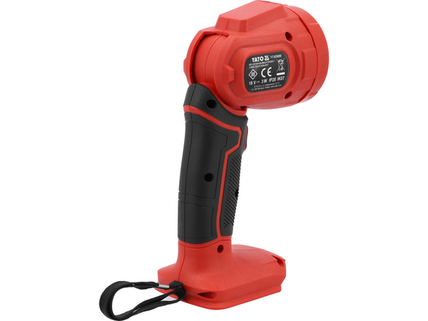 18V, 300 lm uzlādējams lukturītis YATO YT-829690 - Image 4