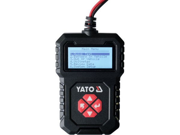 Elektroniskais akumulatora testeris YATO YT-83114 Elektroniskais akumulatora testeris YATO YT-83114 - Image 3