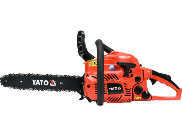 BENZĪNA ĶĒDES MOTORZĀĢIS, ZĀĢIS 2T 1,3Kw/1,8Zs, 14''(330MM SLIEDE) YATO YT-84895 BENZĪNA ĶĒDES MOTORZĀĢIS, ZĀĢIS 2T 1,3Kw/1,8Zs, 14''(330MM SLIEDE) YATO YT-84895 - Image 2