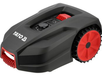YATO 20V 2Ah ZĀLES PĻĀVĒJS ROBOTS AR ROBEŽVADU,180mm PĻAUŠANAS PLATUMS, 500 m², YATO YT-852091