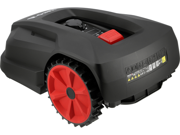 YATO 20V 2Ah ZĀLES PĻĀVĒJS ROBOTS AR ROBEŽVADU,180mm PĻAUŠANAS PLATUMS, 500 m², YATO YT-852091 YATO 20V 2Ah ZĀLES PĻĀVĒJS ROBOTS AR ROBEŽVADU,180mm PĻAUŠANAS PLATUMS, 500 m², YATO YT-852091 - Image 4