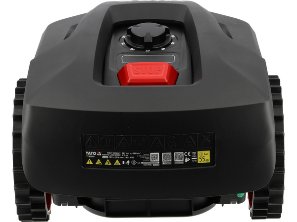 YATO 20V 2Ah ZĀLES PĻĀVĒJS ROBOTS AR ROBEŽVADU,180mm PĻAUŠANAS PLATUMS, 500 m², YATO YT-852091 YATO 20V 2Ah ZĀLES PĻĀVĒJS ROBOTS AR ROBEŽVADU,180mm PĻAUŠANAS PLATUMS, 500 m², YATO YT-852091 - Image 8