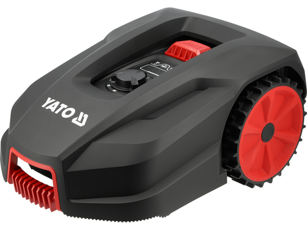 YATO ZĀLES PĻĀVĒJS ROBOTS AR ROBEŽVADU UN 180mm PĻAUŠANAS PLATUMU, 1000 m² YATO YT-852093 YATO ZĀLES PĻĀVĒJS ROBOTS AR ROBEŽVADU UN 180mm PĻAUŠANAS PLATUMU, 1000 m² YATO YT-852093