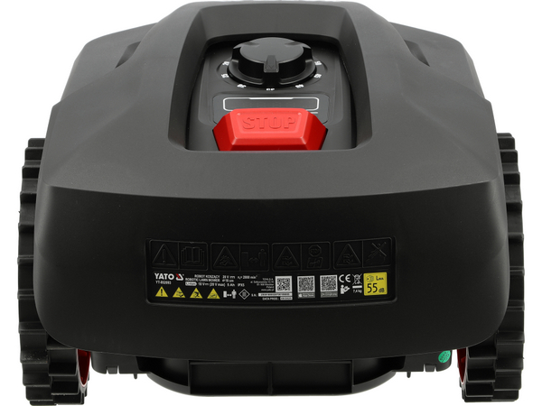 YATO ZĀLES PĻĀVĒJS ROBOTS AR ROBEŽVADU UN 180mm PĻAUŠANAS PLATUMU, 1000 m² YATO YT-852093 YATO ZĀLES PĻĀVĒJS ROBOTS AR ROBEŽVADU UN 180mm PĻAUŠANAS PLATUMU, 1000 m² YATO YT-852093 - Image 8