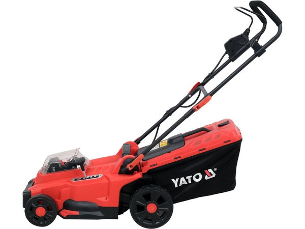 36V AKUMULATORA ZĀLES PĻĀVĒJS 2x18V, 37CM SLIEDE, YATO YT-85222 36V AKUMULATORA ZĀLES PĻĀVĒJS 2x18V, 37CM SLIEDE, YATO YT-85222 - Image 2