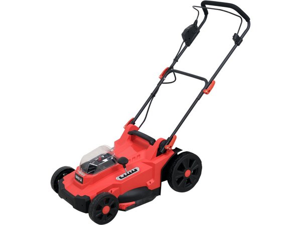 AKUMULATORA ZĀLES PĻĀVĒJS 36V, 2x18V BEZ AKUMULATORIEM UN LĀDĒTĀJA, 43cm SLIEDE, YATO YT-85225 AKUMULATORA ZĀLES PĻĀVĒJS 36V, 2x18V BEZ AKUMULATORIEM UN LĀDĒTĀJA, 43cm SLIEDE, YATO YT-85225 - Image 3