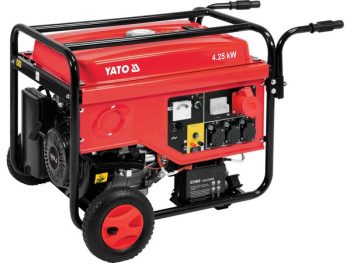 4 TAKTU BENZĪNA ĢENERATORS 6500W+400V YATO YT-85460
