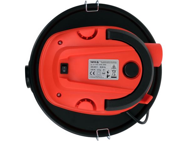 Putekļsūcējs darbnīcas un kamīna tīrīšanai, 1200 W, 20 l YATO YT-85705 - Image 5