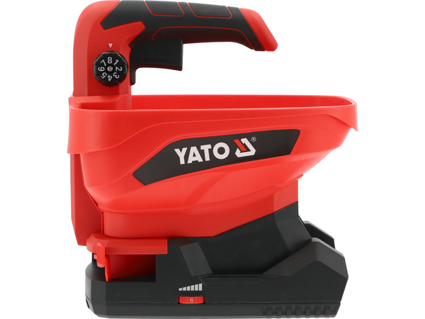 Ar akumulatoru darbināms izkliedētājs-sējmašīna YATO YT-86705 - Image 3