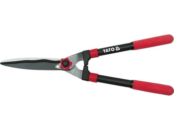 Dzīvžogu šķēres ar tērauda rokturiem, 550 mm YATO YT-8822