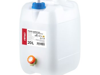 Plastmasas ūdens kanna ar ziepju dozatoru 20L AMIO-05147