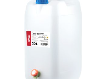 Plastmasas ūdens kanna ar ziepju dozatoru 30L AMIO-05148