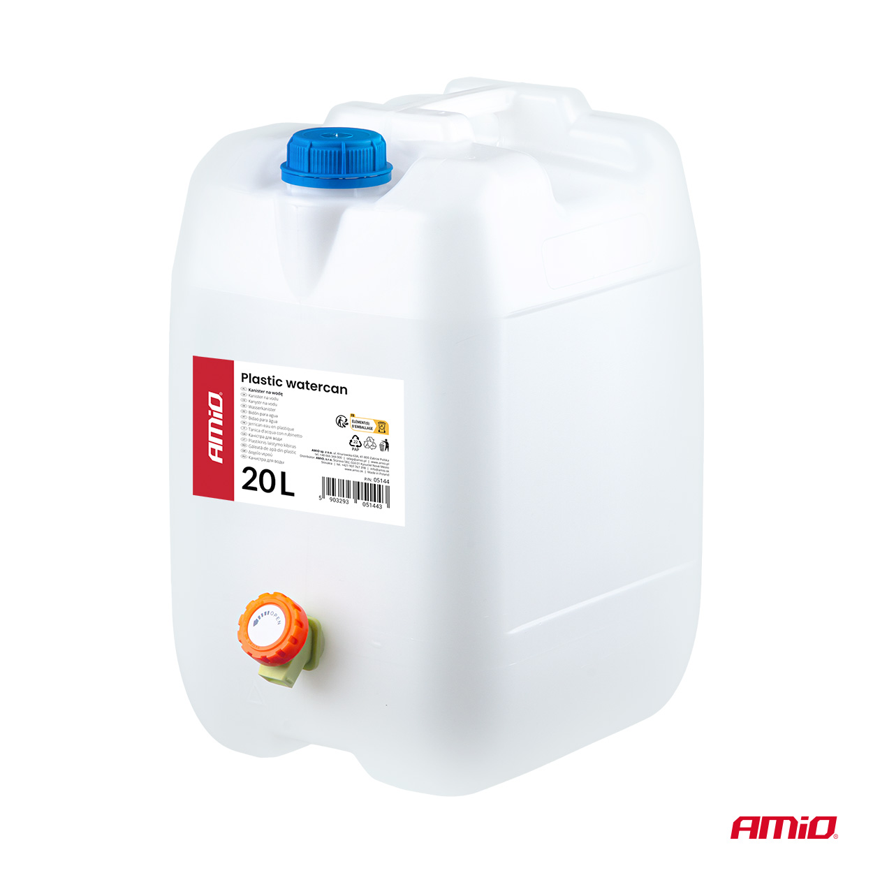 Plastmasas ūdens kanna 20L AMIO-05144 Plastmasas ūdens kanna 20L AMIO-05144 - Image 4
