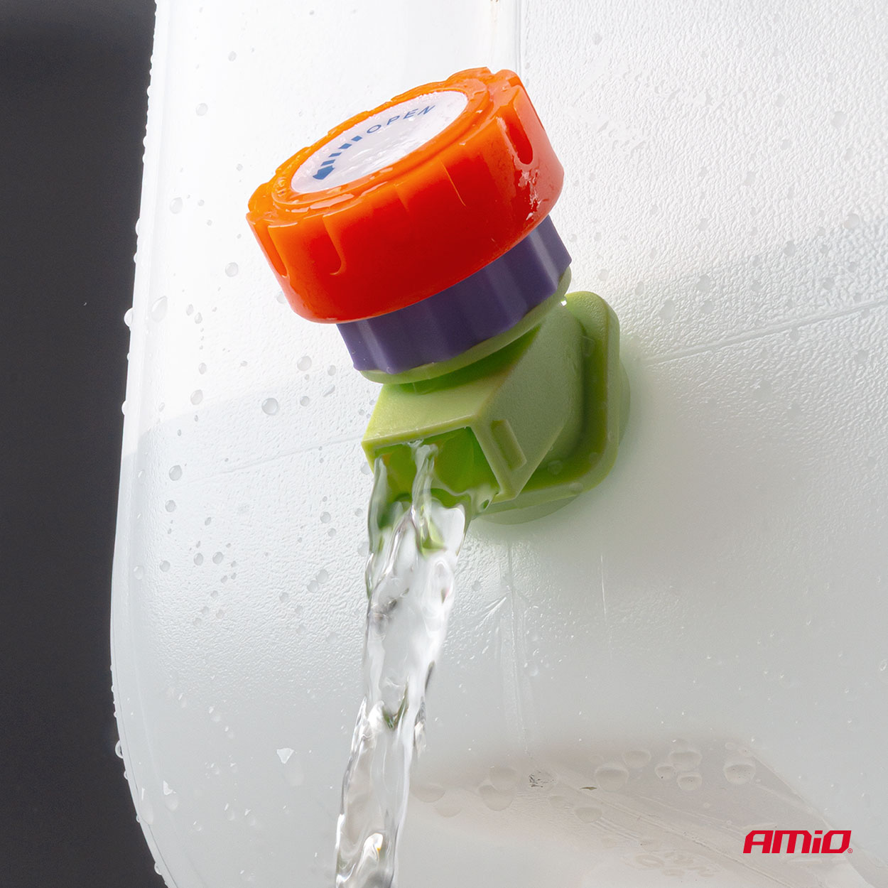 Plastmasas ūdens kanna ar ziepju dozatoru 10L AMIO-05146 Plastmasas ūdens kanna ar ziepju dozatoru 10L AMIO-05146 - Image 2