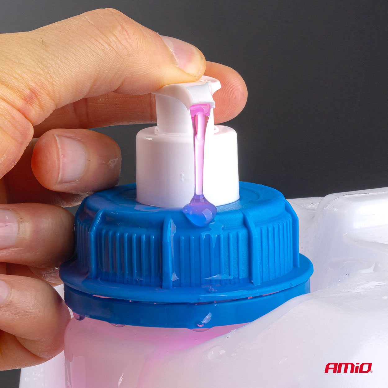 Plastmasas ūdens kanna ar ziepju dozatoru 20L AMIO-05147 Plastmasas ūdens kanna ar ziepju dozatoru 20L AMIO-05147 - Image 4