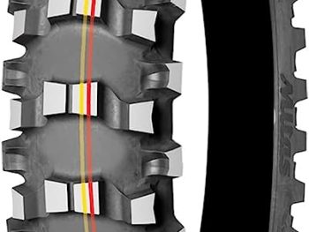 90/100-16 MITAS TERRA FORCE-MX SM 51M TT red & yellow Soft-Med