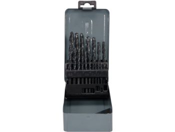 Metāla urbju komplekts HSS 1–10 mm, 19 gab. STHOR 22190