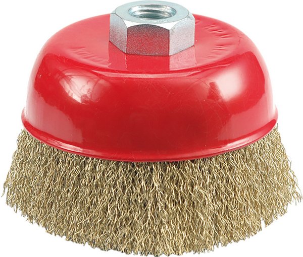 Rūsas tīrīšnas birstīte slīpmašīnai 75mm M14 VOREL 06970 Rūsas tīrīšnas birstīte slīpmašīnai 75mm M14 VOREL 06970