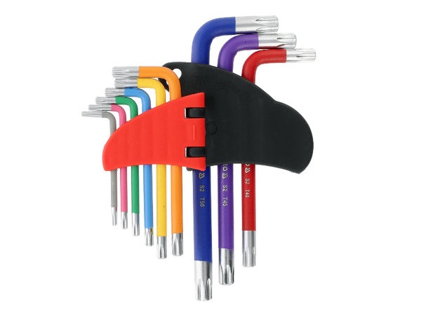 TORX L-VEIDA ATSLĒGU KOMPLEKTS 9 DAĻU, YATO YT-05637 - Image 2