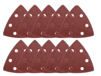 TRĪSSTŪRVEIDA SMILŠPAPĪRA KOMPLEKTS 10 PCS MULTITOOL RĪĶIEM, YATO YT-34690