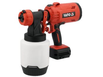 GAISA PŪTĒJS, KRĀSU PISTOLE HVLP, AKUMULATORU YATO YT-82767