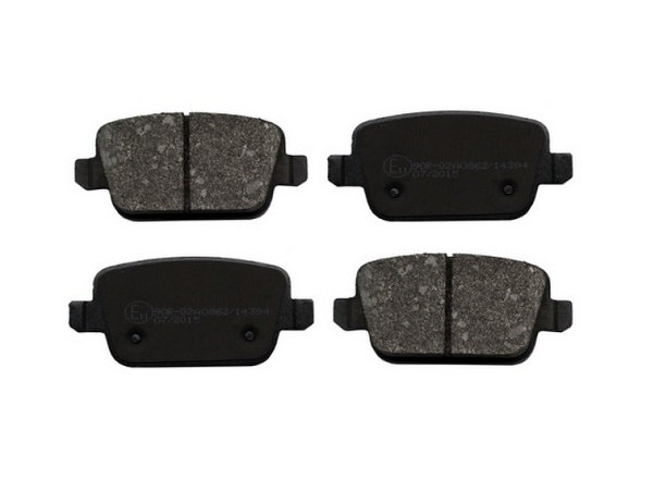 Bremžu kluči aizmugurējie, bremžu uzlikas bremžu diskam VOLVO S80 II, V70 III, XC70 II; FORD FOCUS II, GALAXY II, GALAXY MK II, KUGA I 1.6-4.4 10.05-12.16-E, BRP1969-E ( FDB1917, GDB1732)