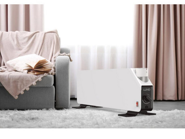 Elektriskais gaisa sildītājs, konvektors, radiators ar gaisa mitrinātāju, 1500W, LUND 68630 - Image 14
